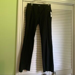 Flirtatious bootcut black dress pant size 9 junior